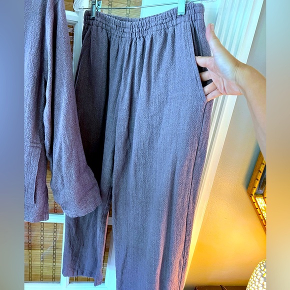 Women’s 3 pc set. Size large. 100% cotton made in India. - Picture 4 of 5